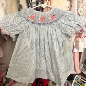Smocked Easter dress 6 month
